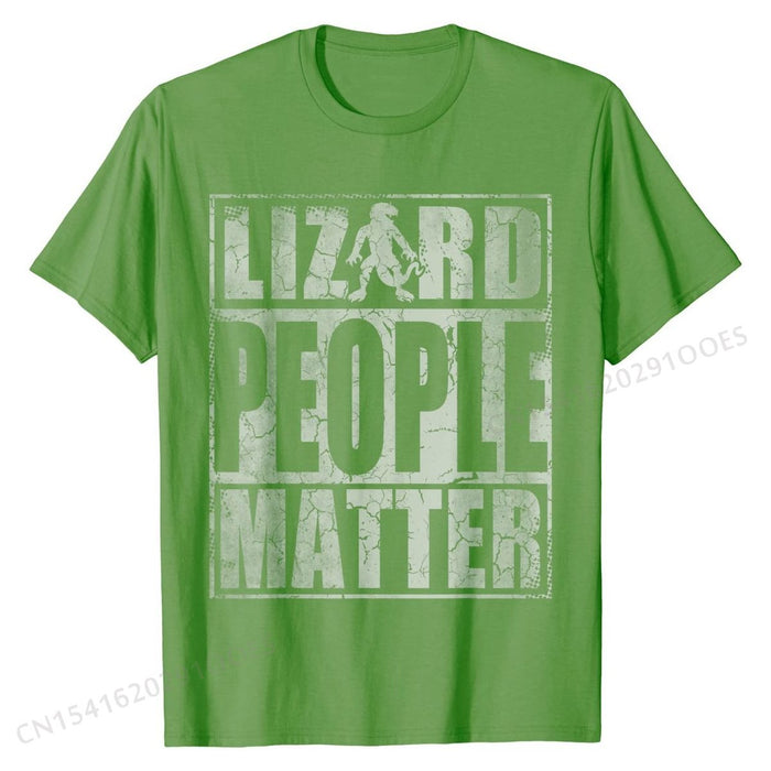 Lizard People Matter Reptilian T-Shirt