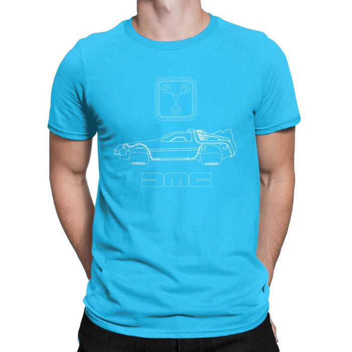 Delorean and Flux Capacitor T-Shirt