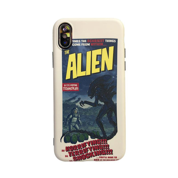 Alien Inspired retro iphone case