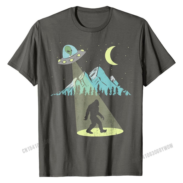 Bigfoot UFO Abduction T-Shirt