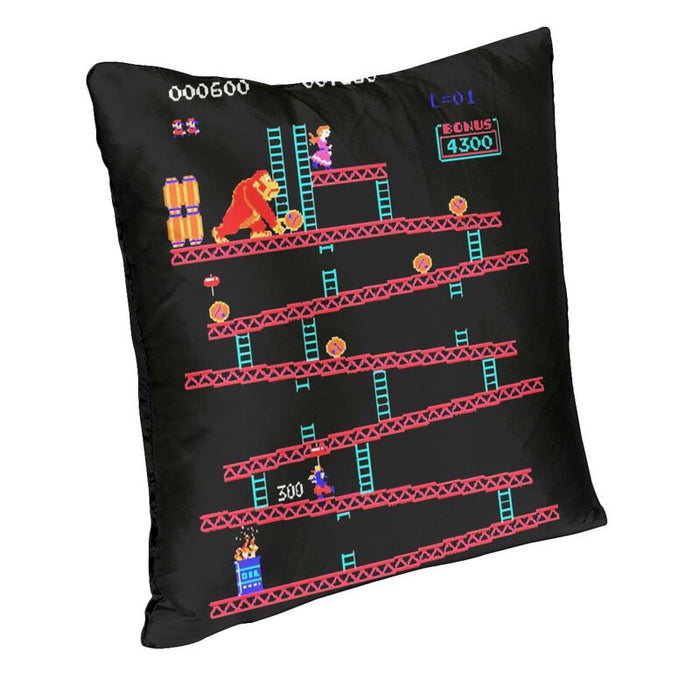 Donkey Kong Throw Pillow Case