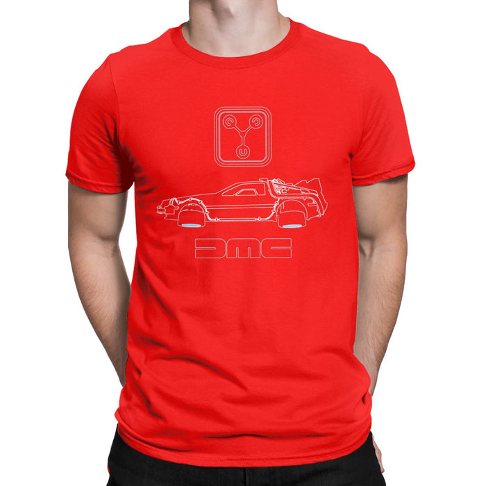 Delorean and Flux Capacitor T-Shirt