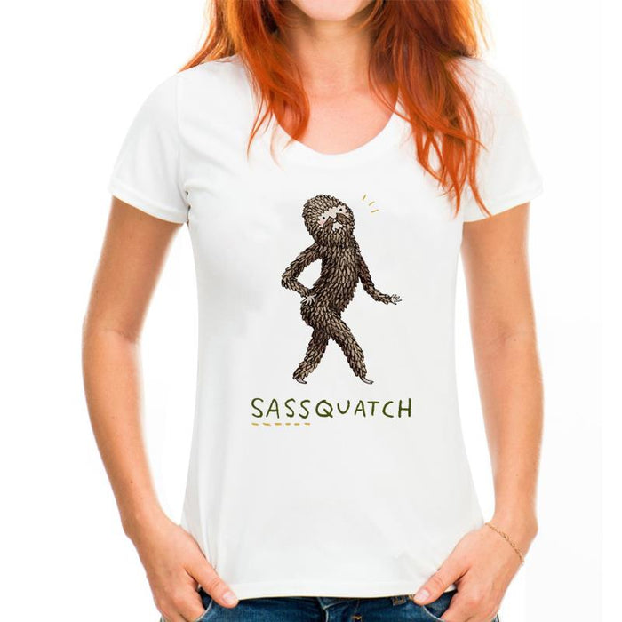 Funny Sassy-quatch T-shirt