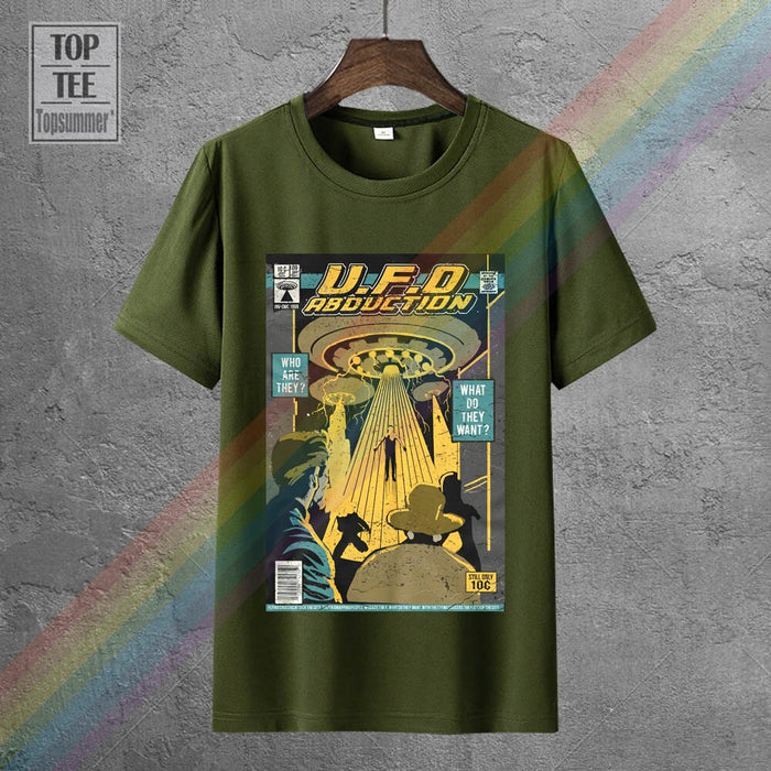 Alien Abduction UFO T-shirt