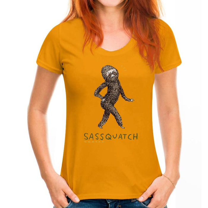 Funny Sassy-quatch T-shirt