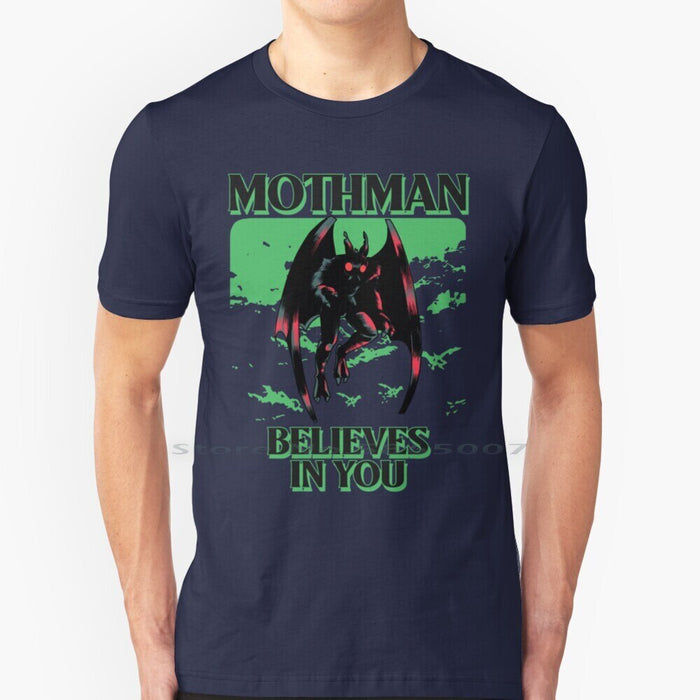 Mothman Believes In You T-Shirt