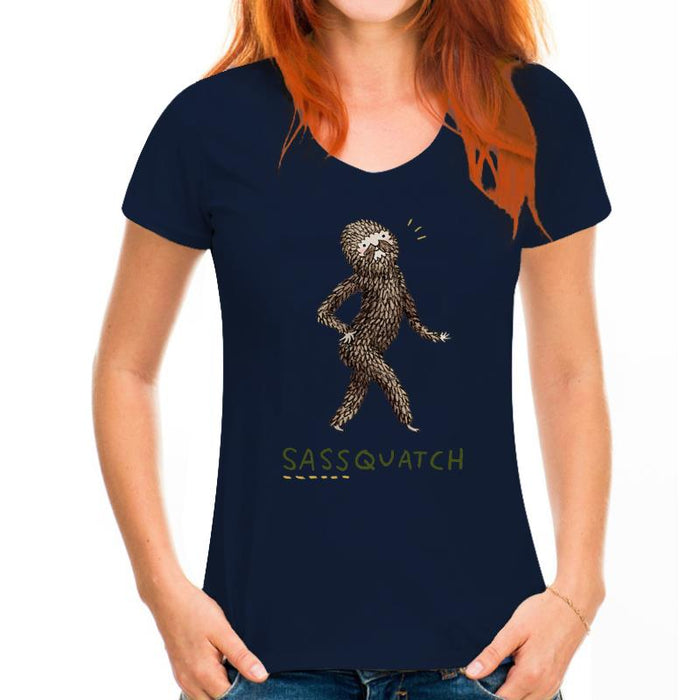 Funny Sassy-quatch T-shirt