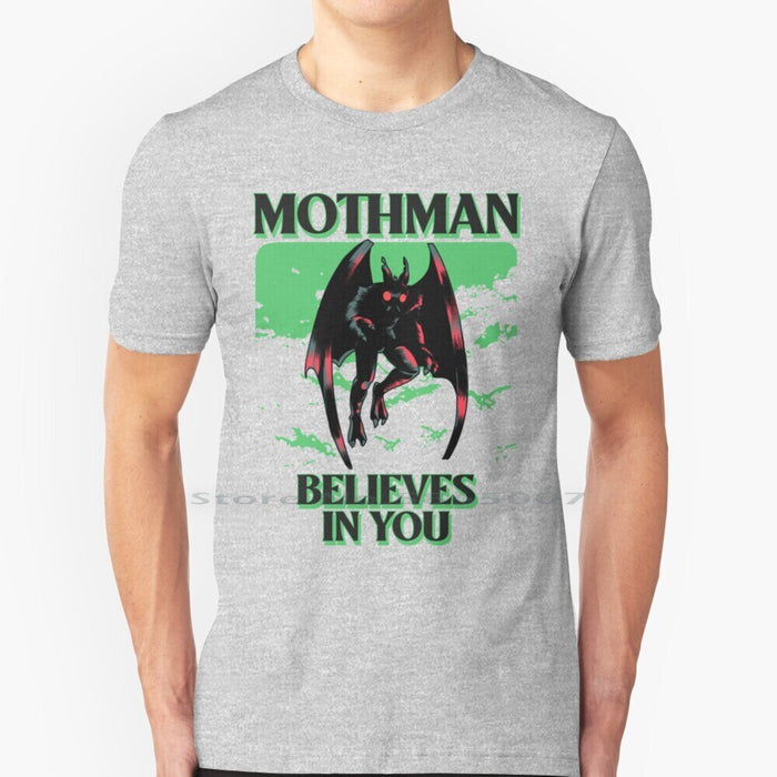 Mothman Believes In You T-Shirt