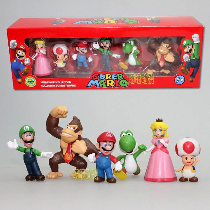 Super Mario Bros Action Figure Toys