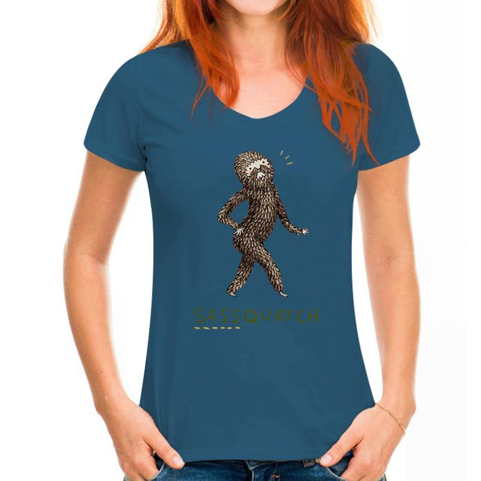 Funny Sassy-quatch T-shirt