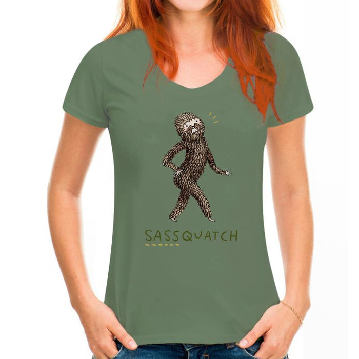 Funny Sassy-quatch T-shirt