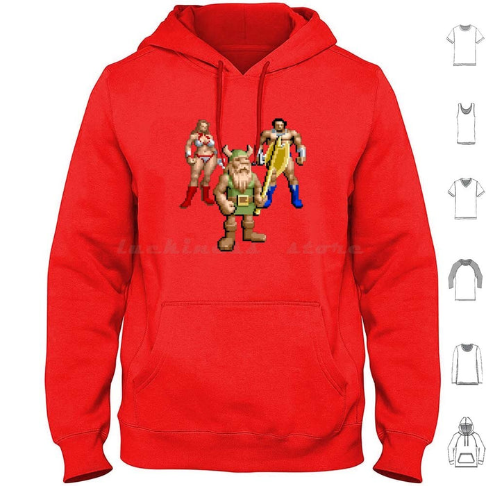 Golden Axe Retro | Trio Hoodie