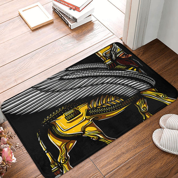 Anunnaki Alien Gods Ancient Sumerian Carpet |Rug