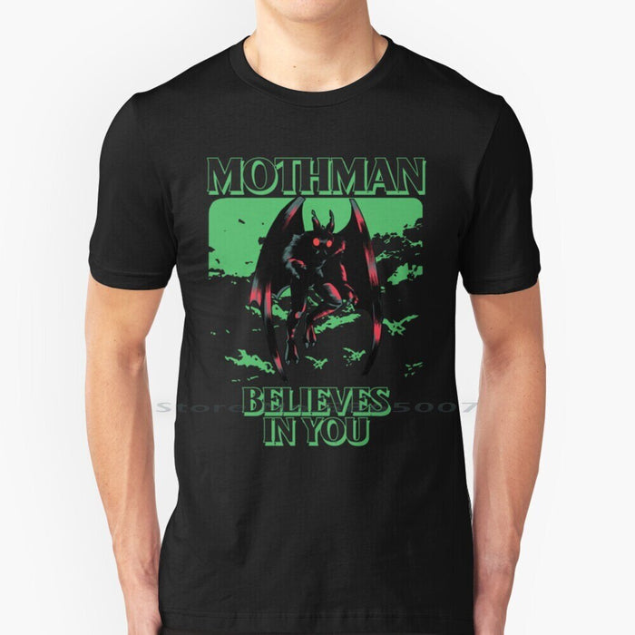 Mothman Believes In You T-Shirt