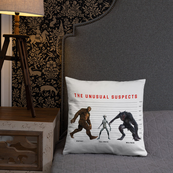 The Unusual Suspects Basic Pillow Cushion