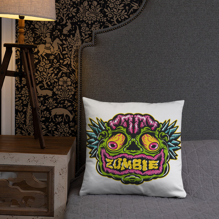 Zombie face | Basic Pillow