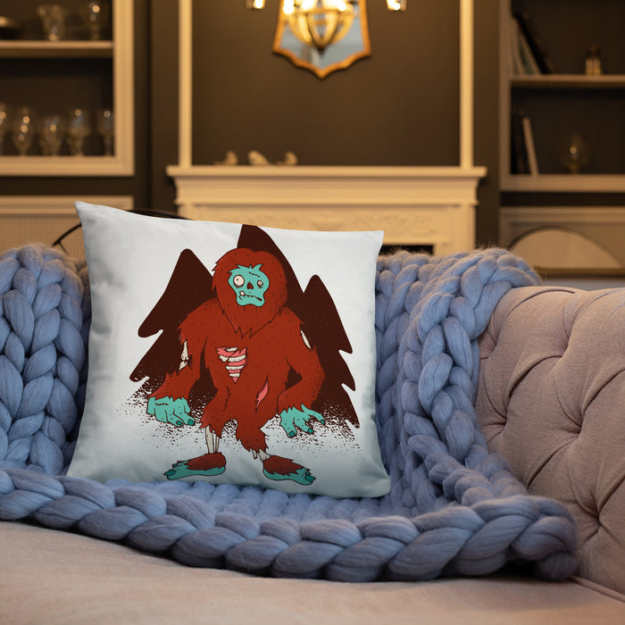 Bigfoot Zombie | Basic Pillow