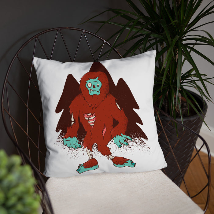 Bigfoot Zombie | Basic Pillow