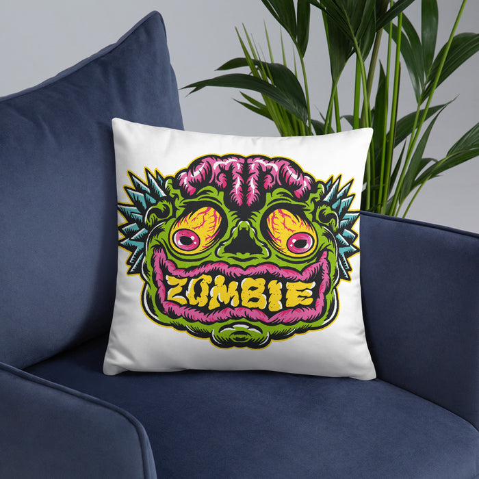 Zombie face | Basic Pillow