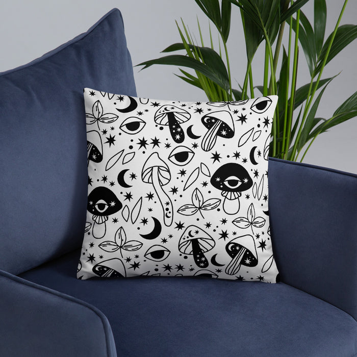 Mushroom Pattern | Basic Pillow