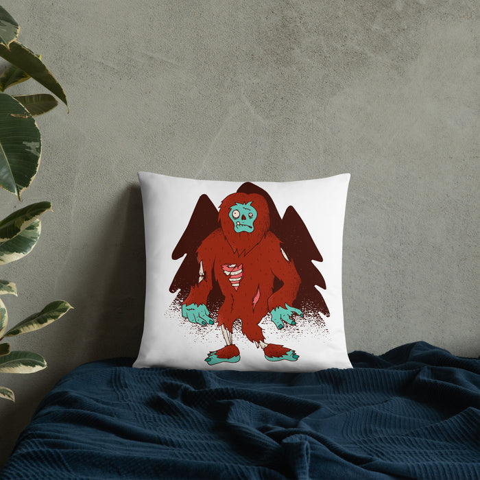 Bigfoot Zombie | Basic Pillow