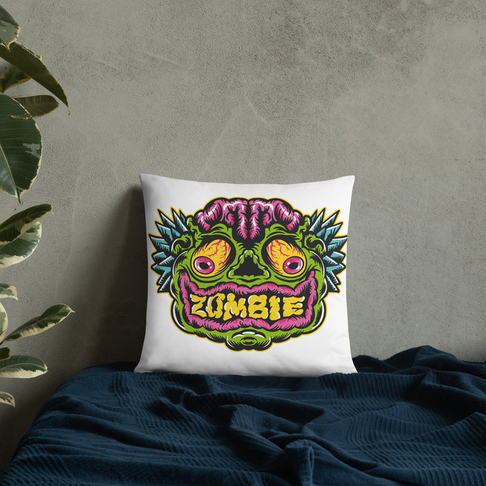 Zombie face | Basic Pillow