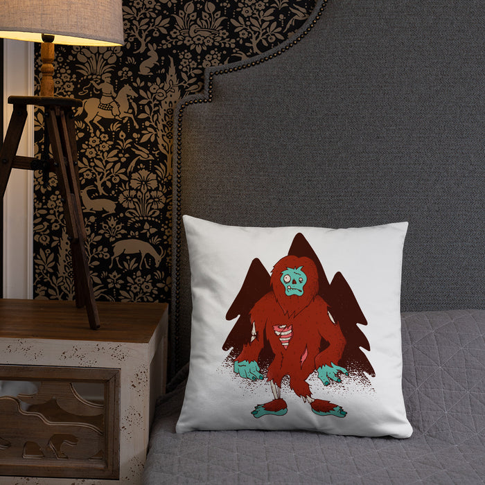 Bigfoot Zombie | Basic Pillow