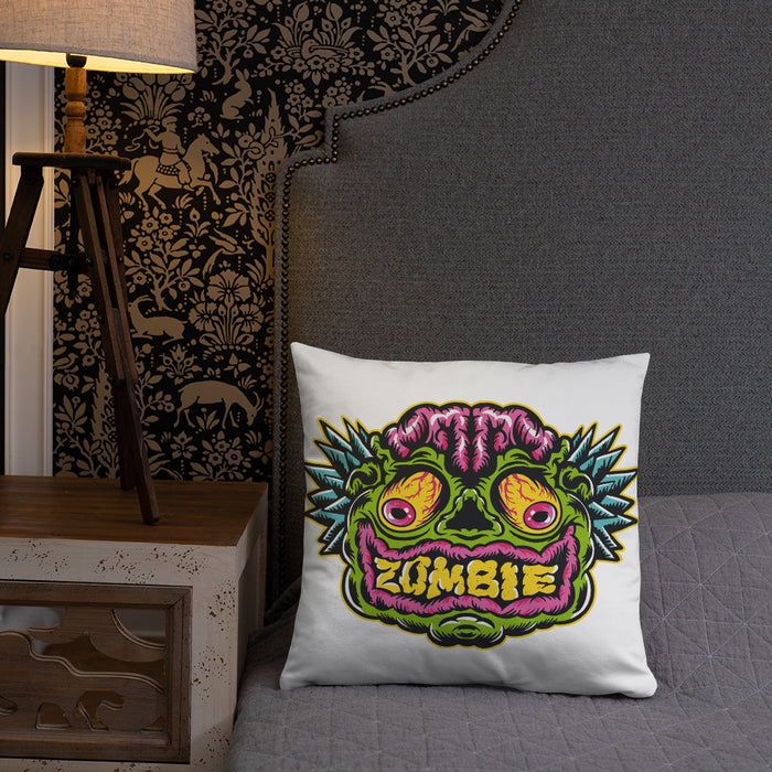 Zombie face | Basic Pillow