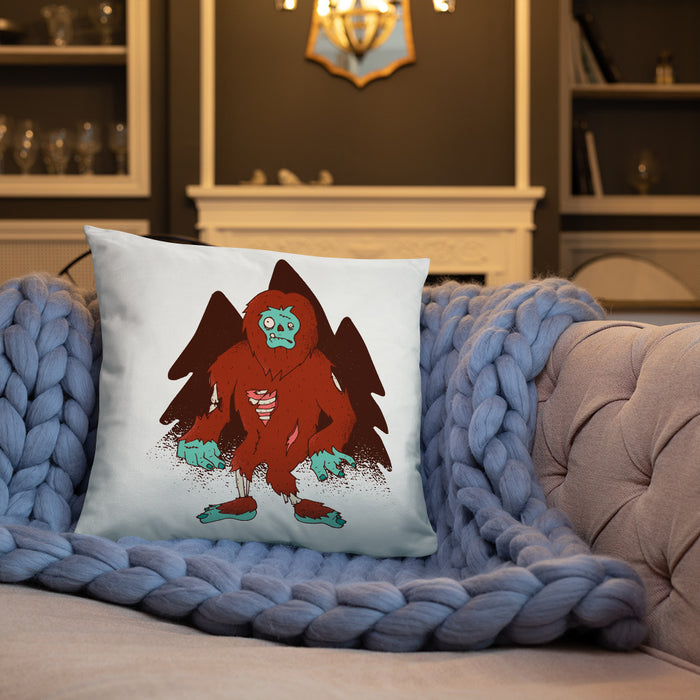 Bigfoot Zombie | Basic Pillow