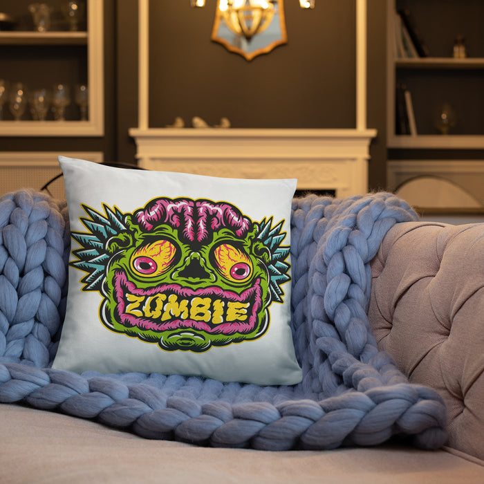 Zombie face | Basic Pillow