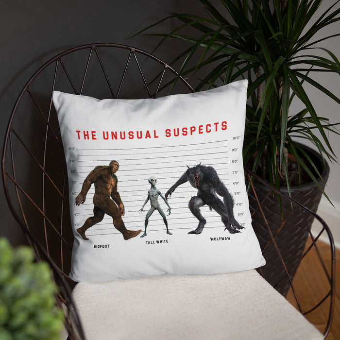 The Unusual Suspects Basic Pillow Cushion