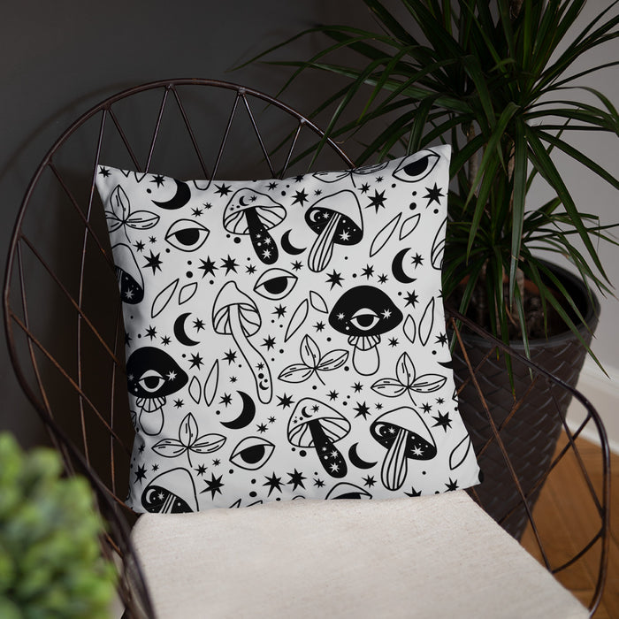 Mushroom Pattern | Basic Pillow