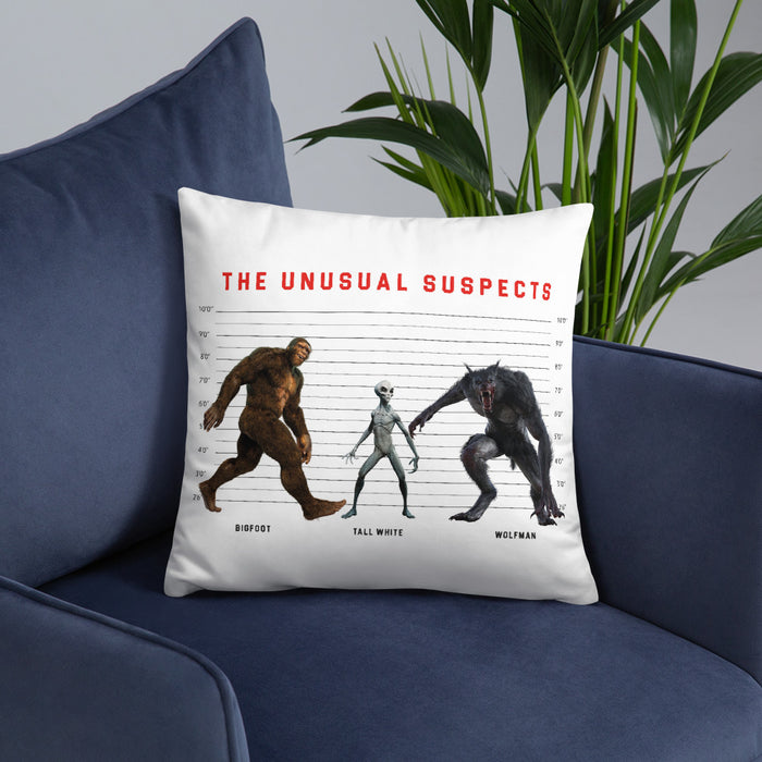 The Unusual Suspects Basic Pillow Cushion