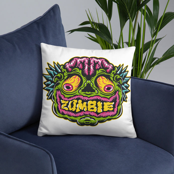 Zombie face | Basic Pillow