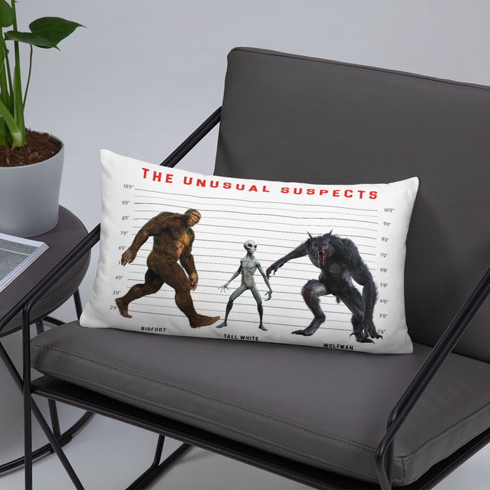 The Unusual Suspects Basic Pillow Cushion