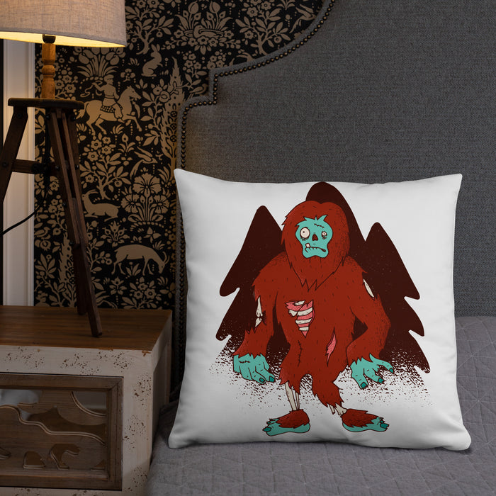 Bigfoot Zombie | Basic Pillow