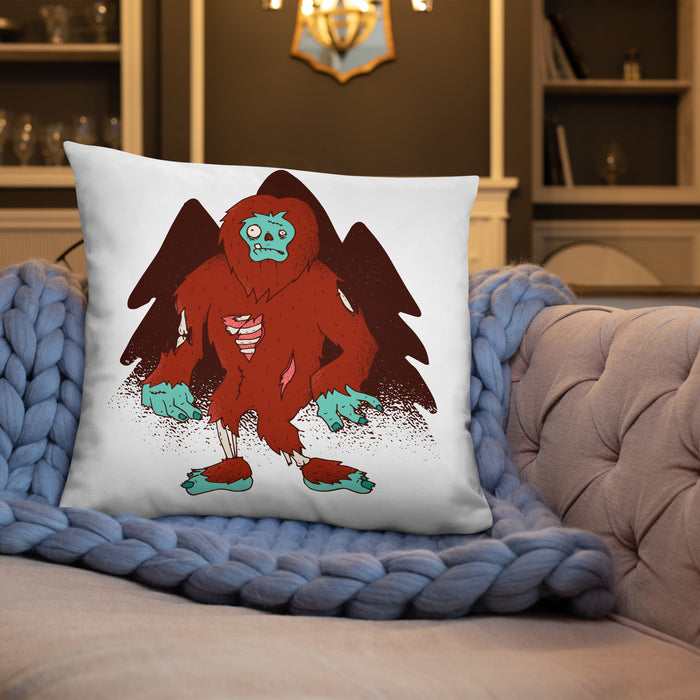 Bigfoot Zombie | Basic Pillow