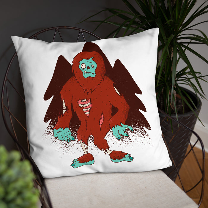 Bigfoot Zombie | Basic Pillow