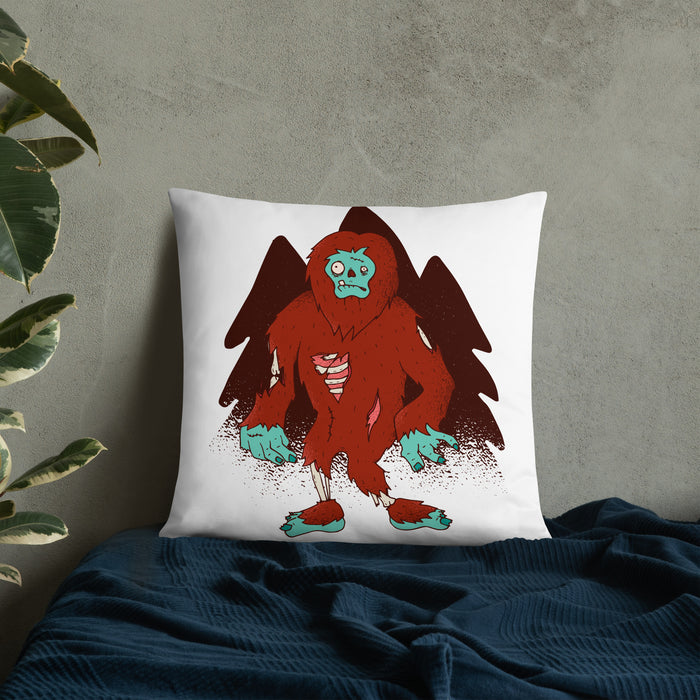 Bigfoot Zombie | Basic Pillow