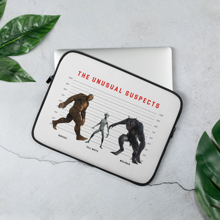 The Unusual Suspects Laptop Sleeve