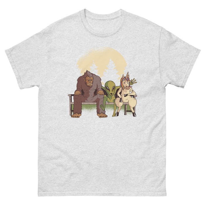 Bigfoot | Alien | Unicorn Men's classic tee