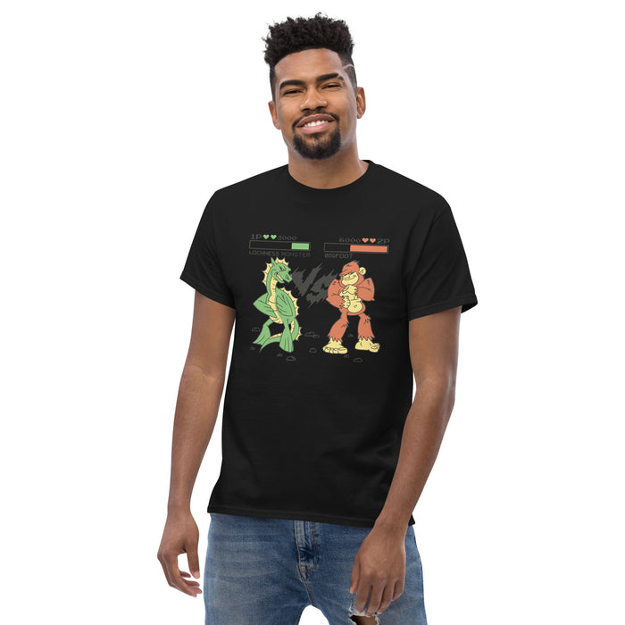 Lochness Vs Bigfoot | Men's classic tee