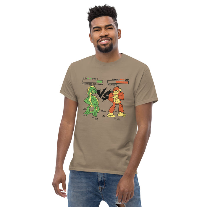 Lochness Vs Bigfoot | Men's classic tee