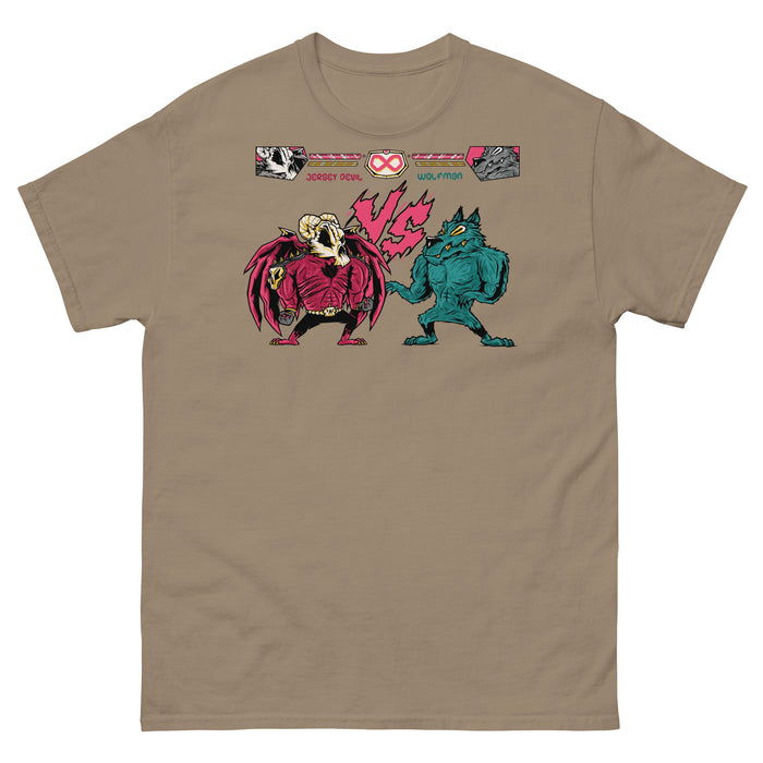 Jersey Devil Vs Wolfman Men's classic tee