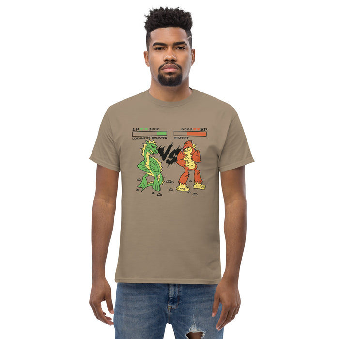 Lochness Vs Bigfoot | Men's classic tee