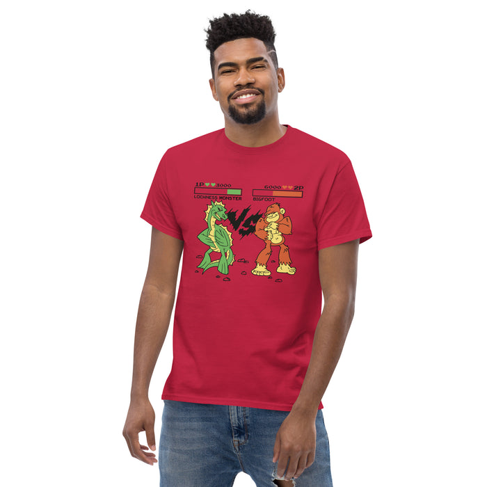 Lochness Vs Bigfoot | Men's classic tee