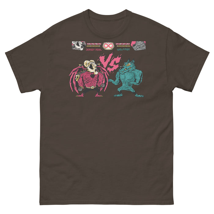 Jersey Devil Vs Wolfman Men's classic tee