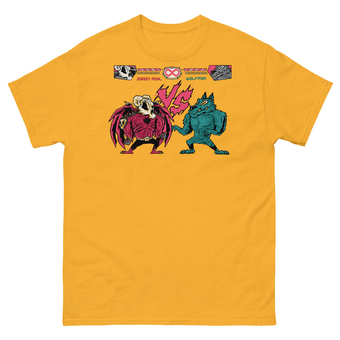 Jersey Devil Vs Wolfman Men's classic tee