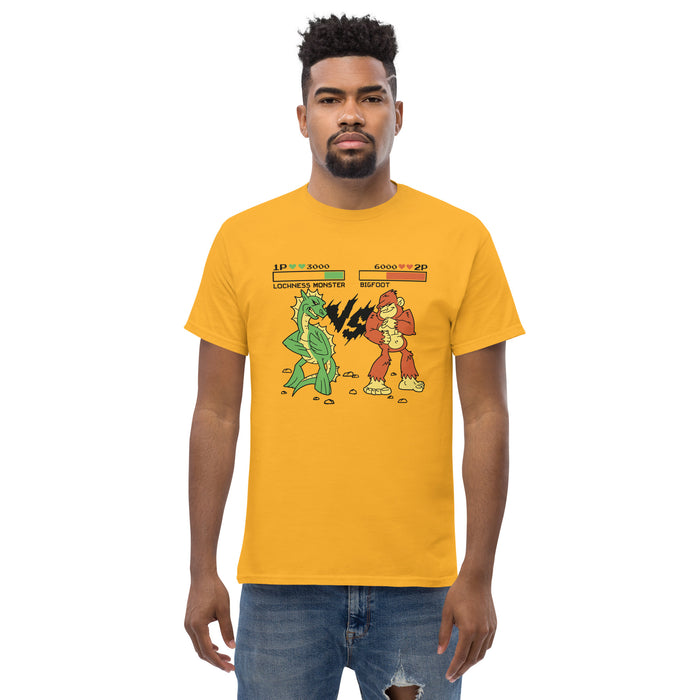 Lochness Vs Bigfoot | Men's classic tee