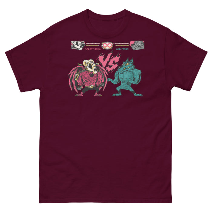 Jersey Devil Vs Wolfman Men's classic tee